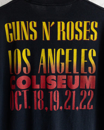Vintage 80s Guns N Roses Stoned In LA Coliseum Single Stitch T Shirt Men's Size L Made In USA