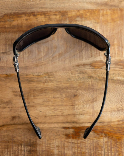 Chrome Hearts Thrust Sunglasses Black 925 Sterling Silver