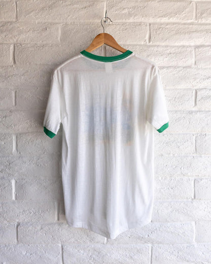Vintage 80s Los Angeles Crybabies San Diego Padres Ringer T Shirt Men's Size L Made In USA