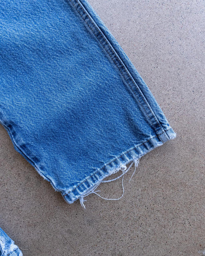 Vintage Wrangler Jeans Y2K Faded Distressed Baggy Men's Size 37x29
