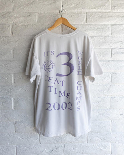 Vintage NBA Los Angeles Lakers 3 Peat Champions T Shirt Men's Size XL