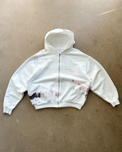 Los Angeles Apparel Yeezy Season 5 Scribble Hoodie ERD Henri Alexander Levy Sample Men's M