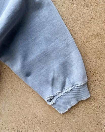 Vintage Seal Beach California Hoodie Men's M Y2K Surf Style Grunge Distressed