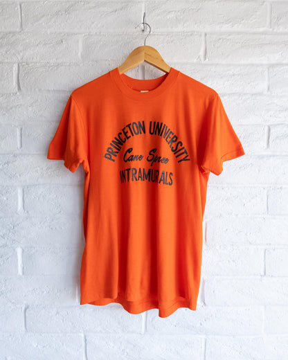 Vintage 80s Princeton University T Shirt Cane Spree Intramurals Single Stitch Men's Size XL