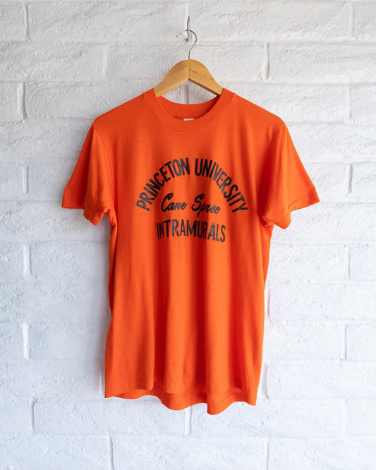 Vintage 80s Princeton University T Shirt Cane Spree Intramurals Single Stitch Men's Size XL
