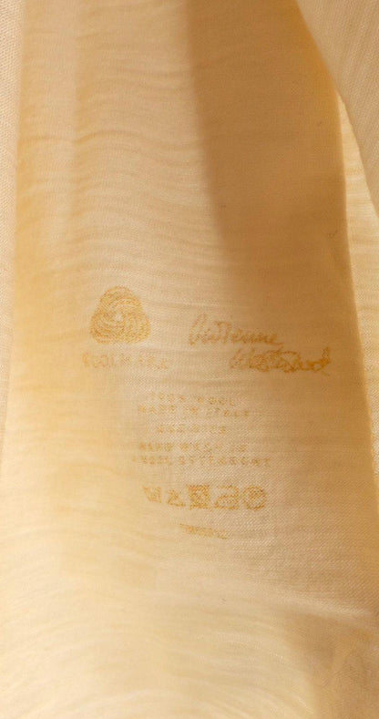 Vintage 90s Vivienne Westwood Shepherd Watching Shepherdess Wool T Shirt Size L/XL