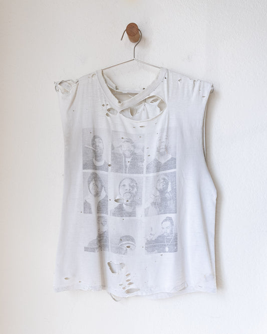Vintage 90s Wu Tang Clan Sleeveless T Shirt Faded Distressed Men's Size M